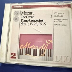 Philips Mozart The Great Piano Concertos CD